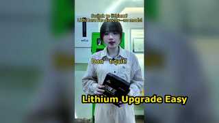 Passer au lithium ? LithiCore s'adapte directement, pas de mods !