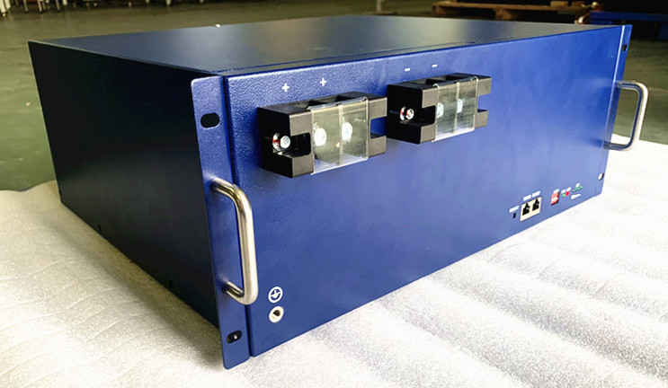 4.8Kwh 4U LiFepo4 ESS batterie pour le centre de données de sauvegarde de télécommunications avec MSDS 5 ans de garantie