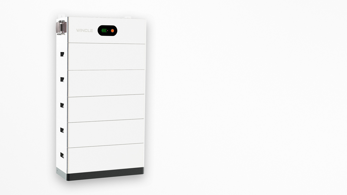 6000 cycles 2,5 Kwh 52ah Système de stockage d'énergie à domicile Piles de lithium Ess empilées personnalisées