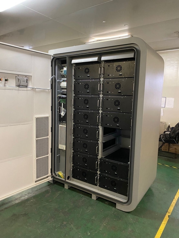 125 kW système de refroidissement liquide extérieur de stockage d'énergie
