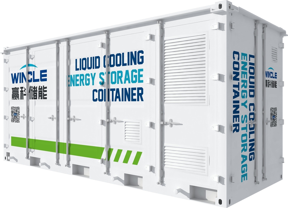 Système de stockage d'énergie à batterie en conteneurs certifié Un38.3 20FT 3.44mwh pour le stockage d'énergie solaire