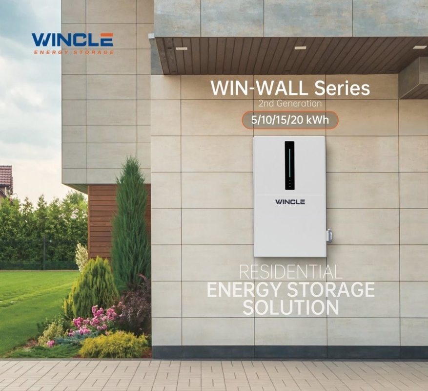 Système de stockage d'énergie pour le ménage avec batterie LiFePO4 15,36 kWh Capacité tout en un
