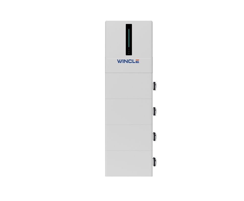 IEC61000 20,48kwh Système de batterie murale de puissance 6000 Durée de vie du cycle pour la sauvegarde à domicile et l'énergie solaire