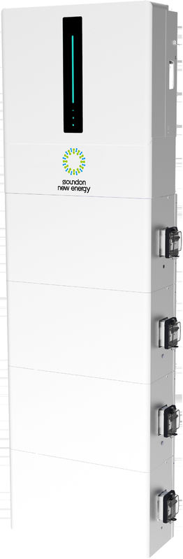 IEC61000 20,48kwh Système de batterie murale de puissance 6000 Durée de vie du cycle pour la sauvegarde à domicile et l'énergie solaire