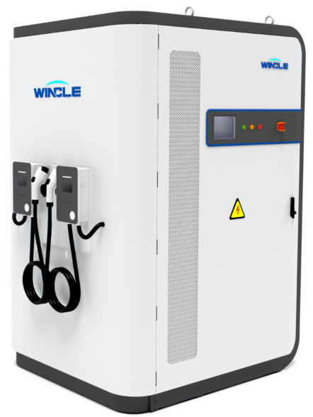 Système de stockage d'énergie de refroidissement liquide hautement intégré de 192 KWh 120 KW Inverteur pour station de recharge