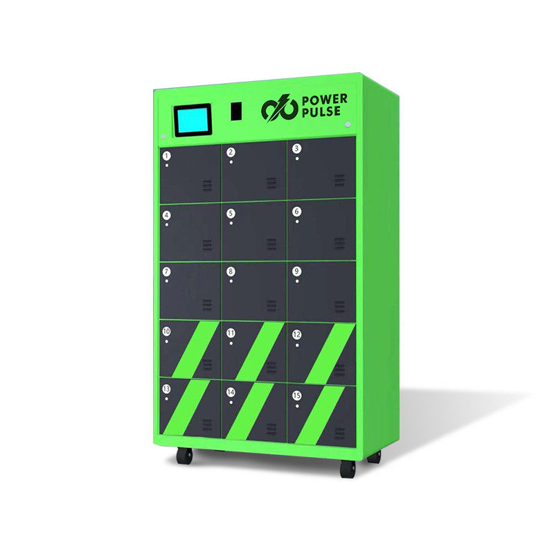 15 emplacements Une station de remplacement de batterie pour scooter