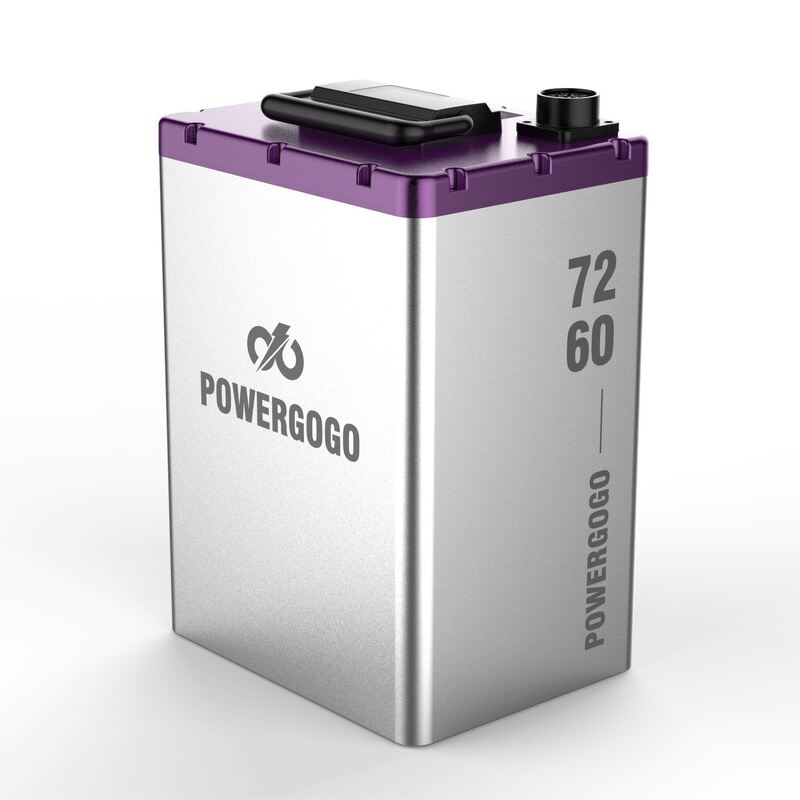 Batterie de moto électrique NMC 72V 4,32 kWh avec une plus grande autonomie et une haute densité énergétique